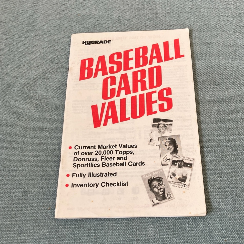 Vintage Hygrade Baseball Card Value Booklet